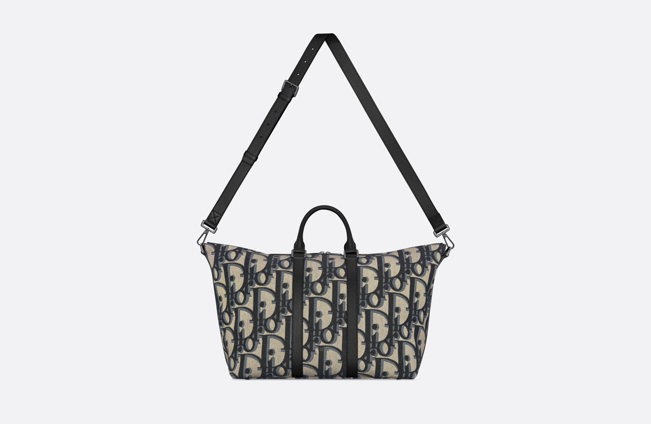 Dior WEEKENDER 40 手袋 蓝布🆚黑布 5