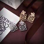 Loewe Jewelry Earring Yellow Brass LW710070