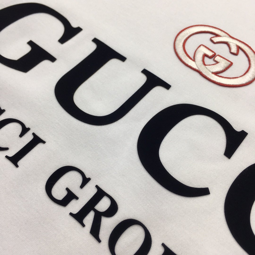 专柜Guci2024春季季专柜新品休闲长袖T恤打底顶级贸易公司货重磅高端尖品意大利原产品相完美一流！工艺