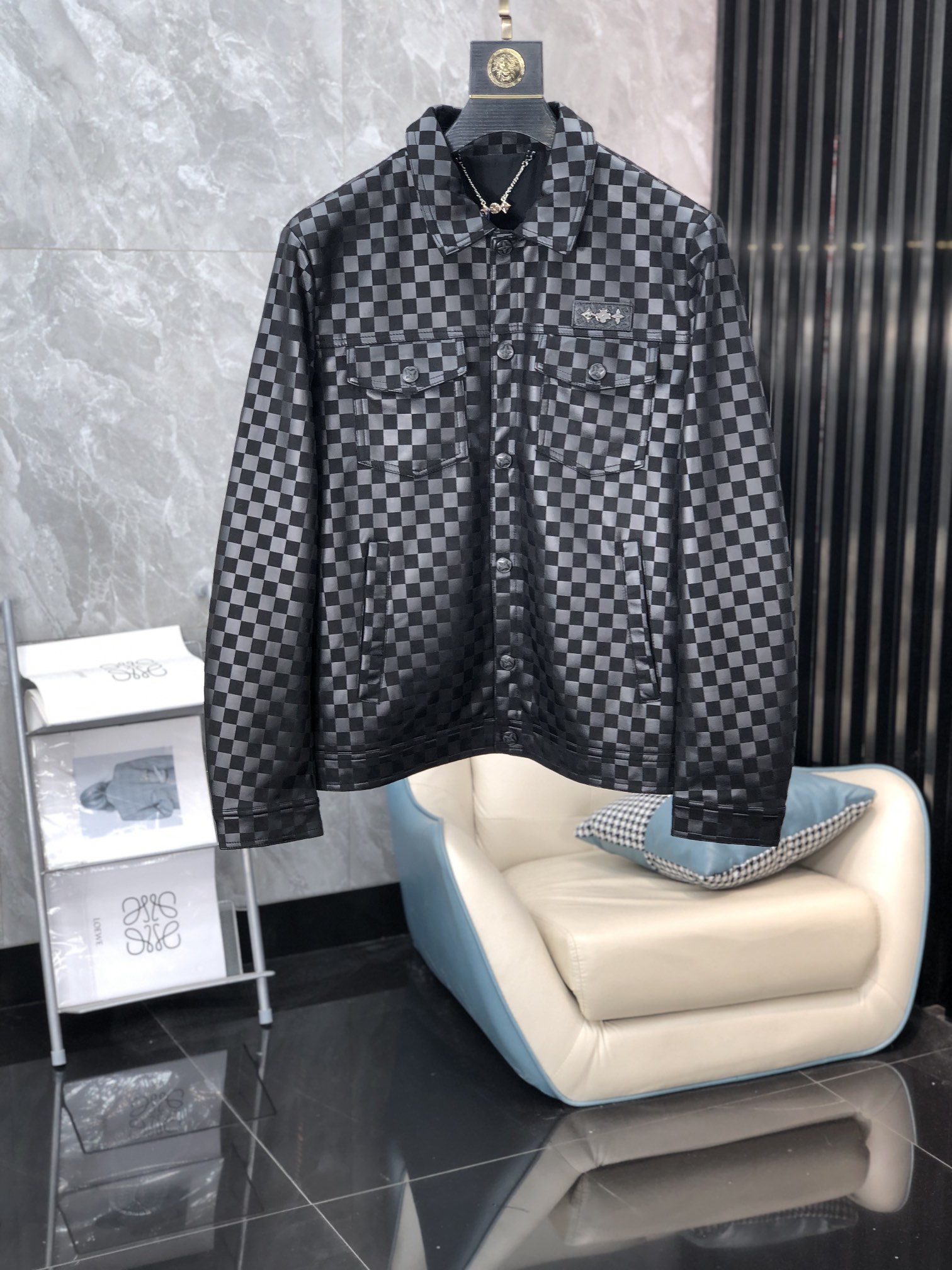 Louis Vuitton Clothing Coats & Jackets Cotton Polyester Fashion