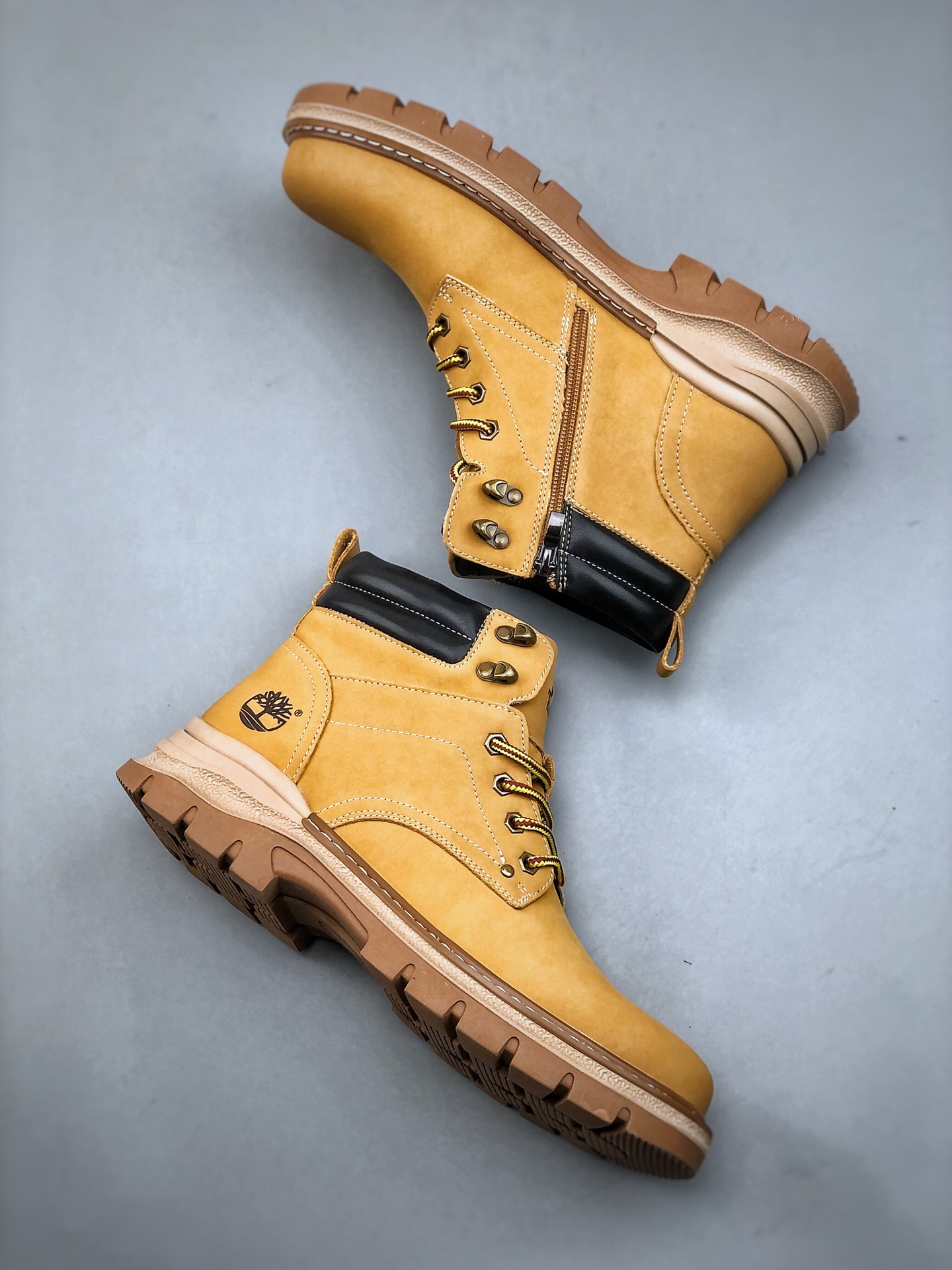 Timberland Timberland outdoor high top casual yellow boots series