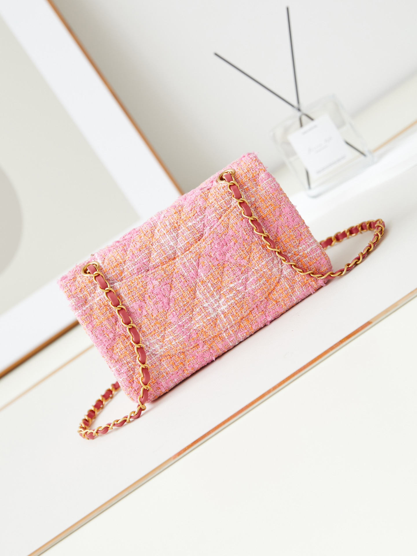 Chanel 24C Badge Pink CF 5