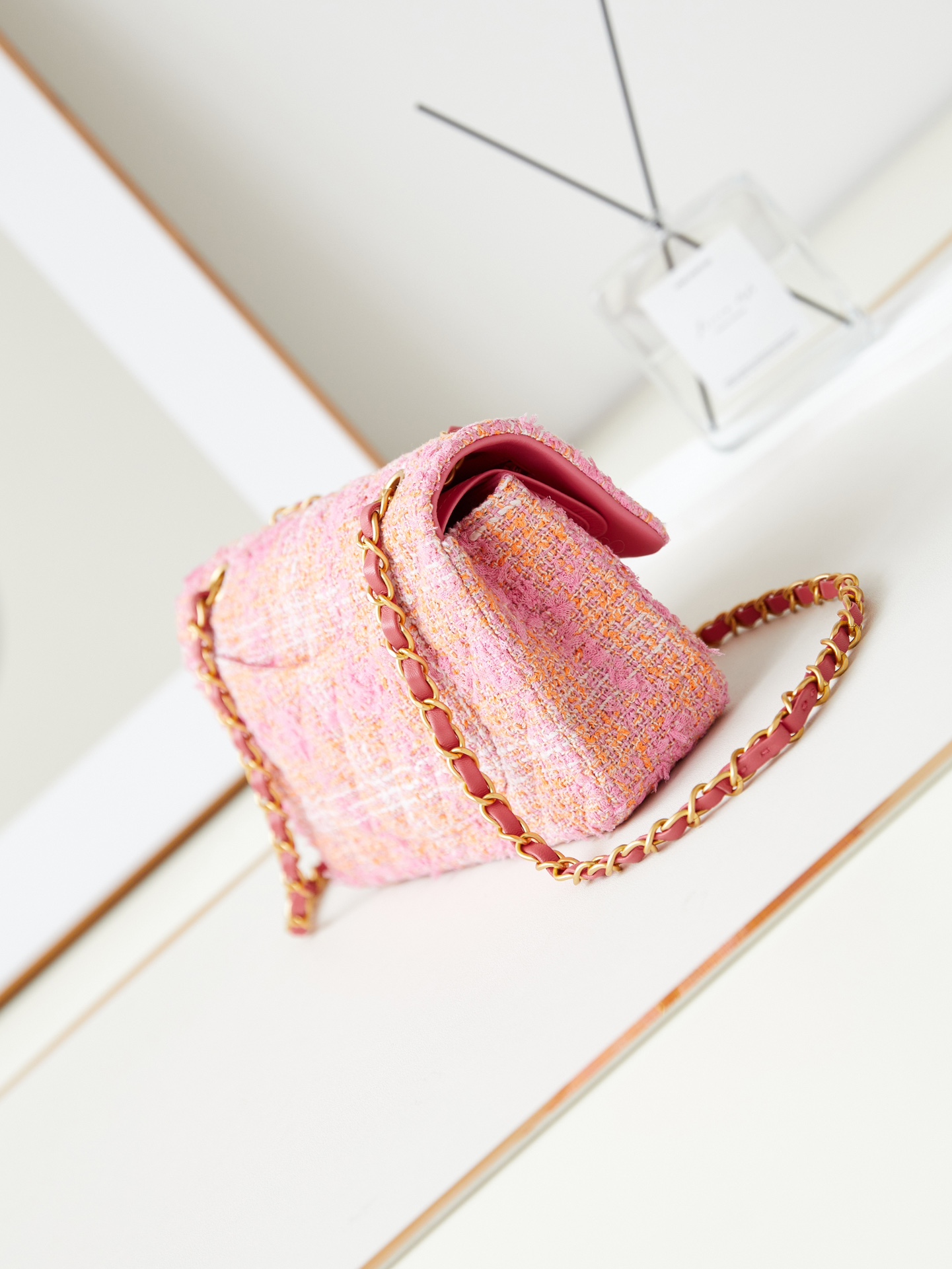 Chanel 24C Badge Pink CF 4