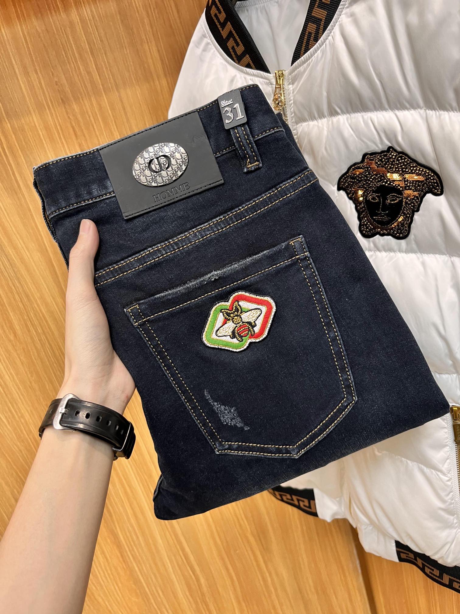Gucci Best Clothing Jeans Buy Cheap Replica Cotton Fall/Winter Collection Casual