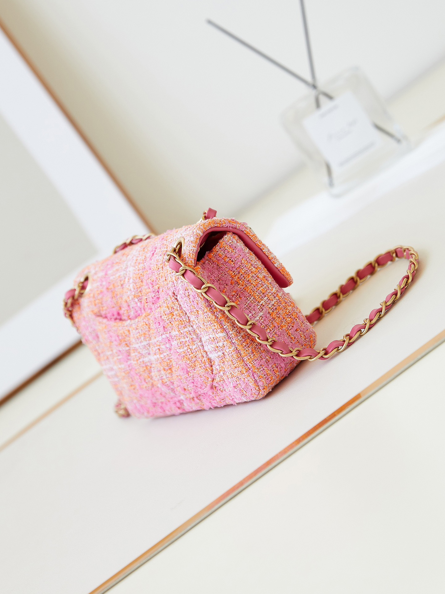 Chanel 24C Badge Pink CF 5