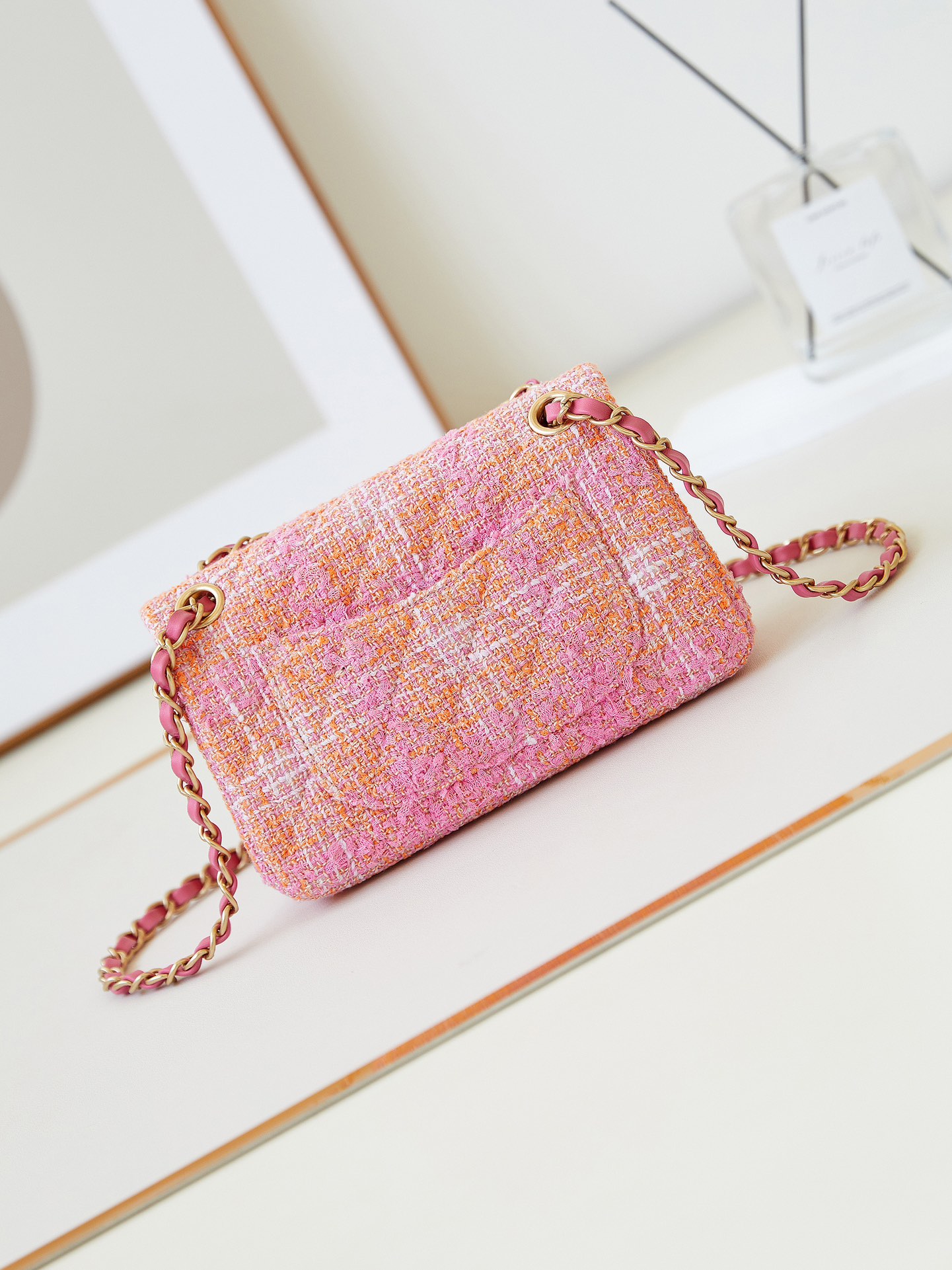 Chanel 24C Badge Pink CF 4