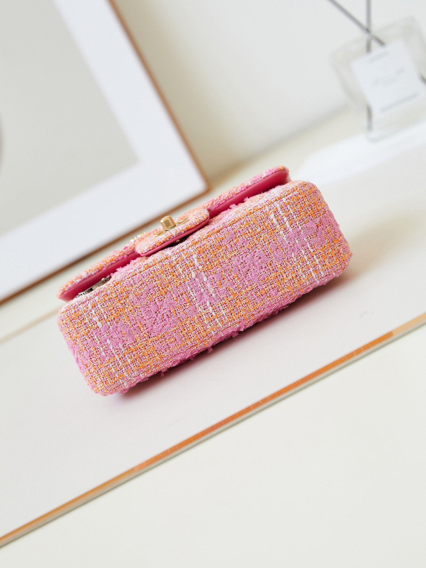 Chanel 24C Badge Pink CF 6