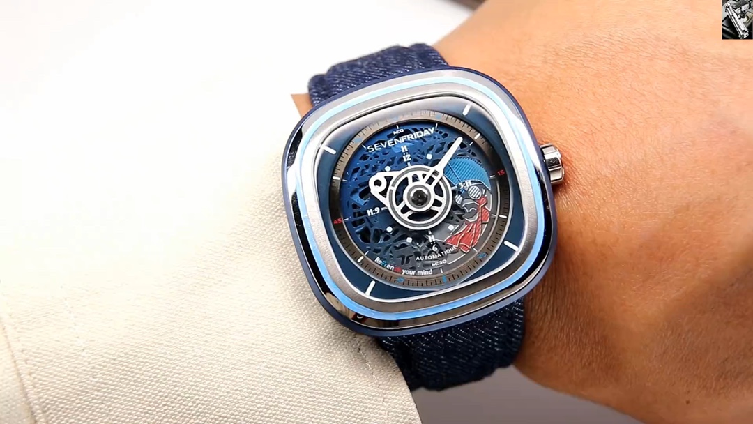 SevenFriday T1/01 Watch: New, Lighter Design with Enhanced Features