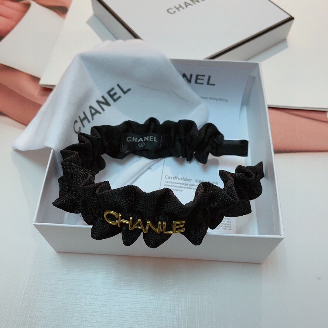 配包装Chanel香奈儿新款小香风发箍大方得体款简约时尚名媛气质多色可选！