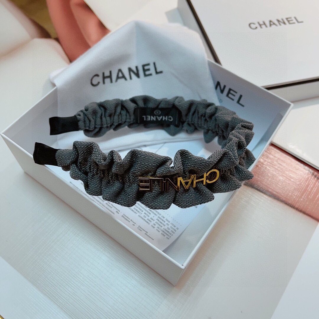 配包装Chanel香奈儿新款小香风发箍大方得体款简约时尚名媛气质多色可选！