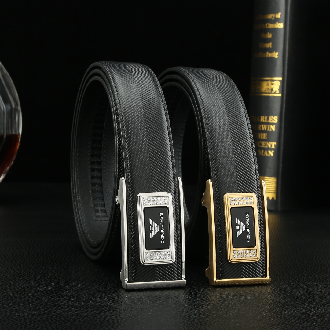 NO:764015,The official website of Armani's original high-end quality counter simultaneously supports NFC induction width 3.5, exquisite diamond-encrusted steel buckle, Italian double-sided imported first-layer calfskin, original pattern texture, clear and realistic, creating a new visual 3D suburban fruit. High-end customers can buy it as a gift for their own use. Length 100 to 125, belt, cowhide19860909阿曼尼原单高端品质专柜官网同步支持NFC感应宽度3.5精美镶钻钢扣头意大利双面进口头层小牛皮原版花纹纹理消晰真实感超强打造全新的视觉3D郊果高端客户入手送礼自用佳品 长度100一125,皮带,cowhide,Belt