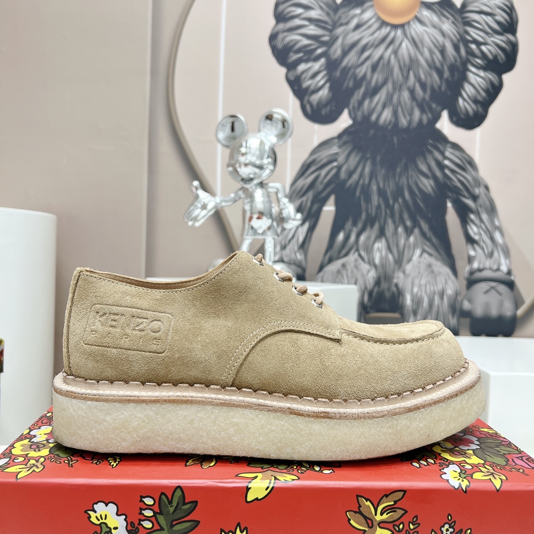 KENZOYama Geisha Line Kangaroo Leather Shoes: Luxury Monopoly Edition - 图片 5