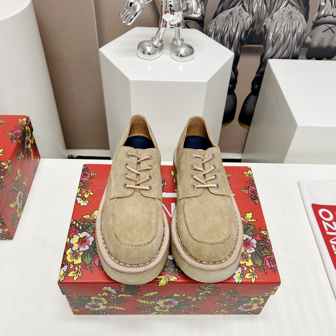 KENZOYama Geisha Line Kangaroo Leather Shoes: Luxury Monopoly Edition