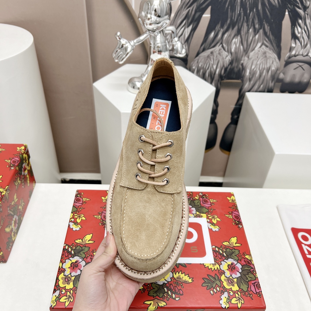 KENZOYama Geisha Line Kangaroo Leather Shoes: Luxury Monopoly Edition - 图片 6