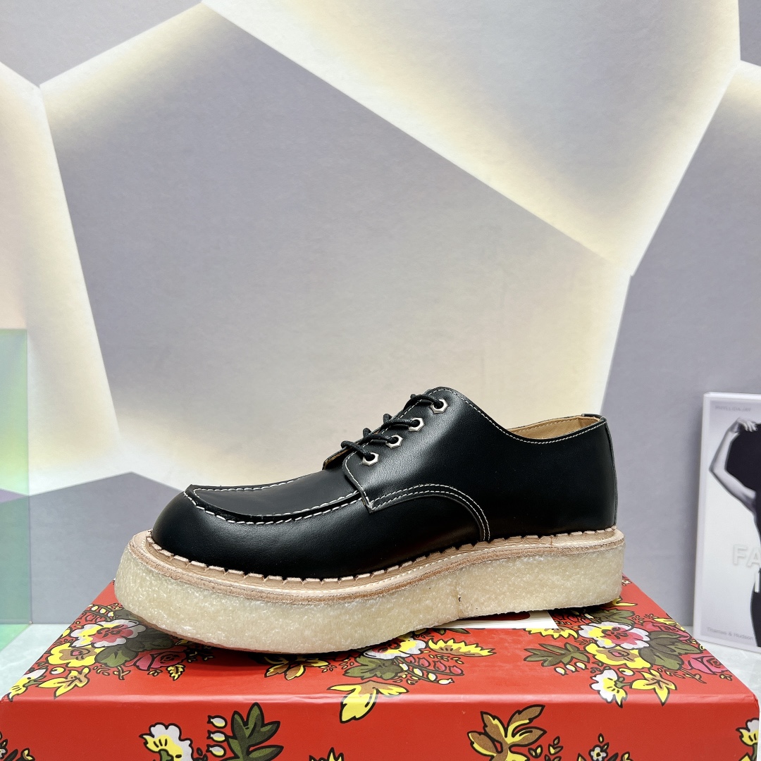 Top Version KENZOYama Geisha Line Shoes: Platinum Base, Dream-Like Design, Narrow Fit - 图片 6