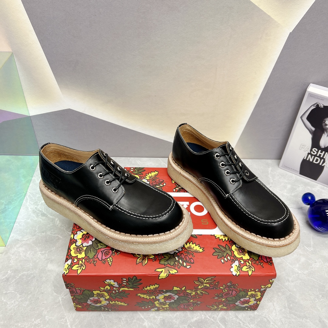 Top Version KENZOYama Geisha Line Shoes: Platinum Base, Dream-Like Design, Narrow Fit - 图片 2