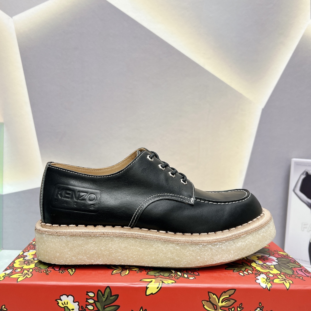 Top Version KENZOYama Geisha Line Shoes: Platinum Base, Dream-Like Design, Narrow Fit - 图片 5