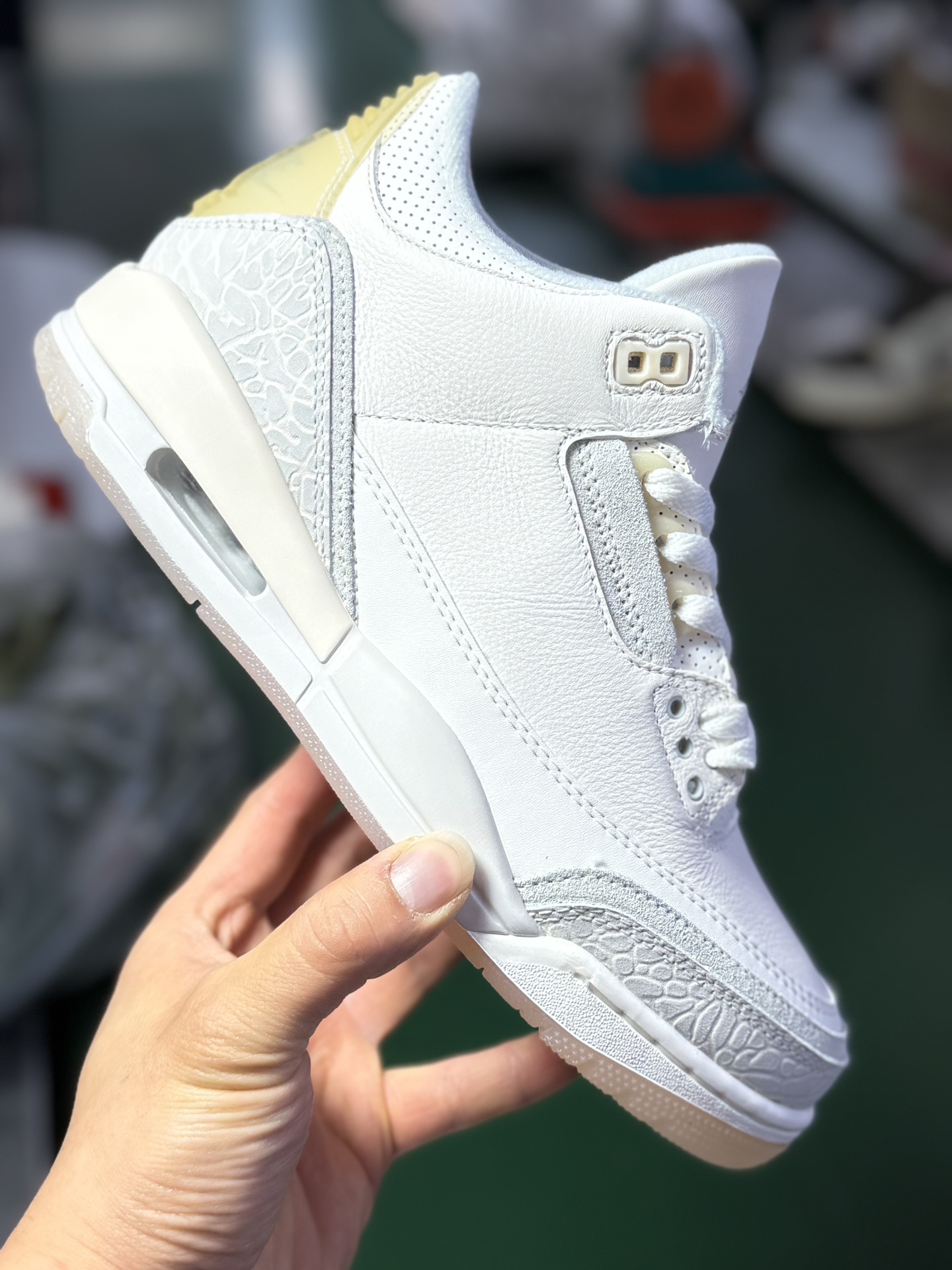 Air Jordan 3 Retro Low oxidado y envejecido, la mejor réplica artesanal, corrección de color original sin dif…
