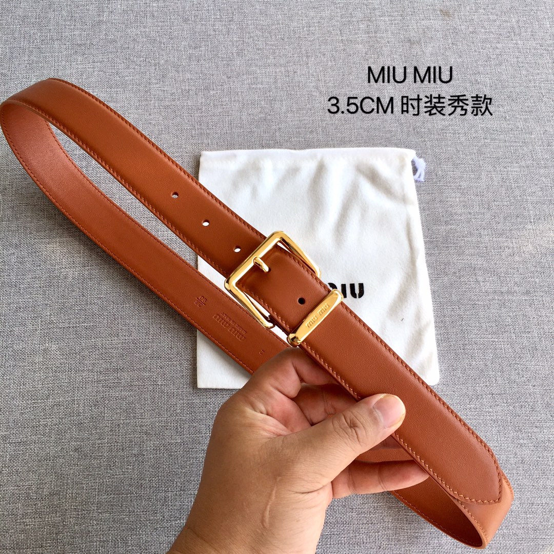 MIUMIU原单专柜在售爆款感谢客户反馈实拍图顶级货3.5CM自己看细节都有货码数齐