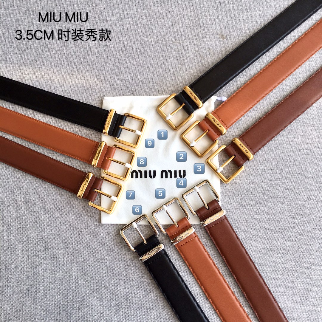 MIUMIU原单专柜在售爆款感谢客户反馈实拍图顶级货3.5CM自己看细节都有货码数齐