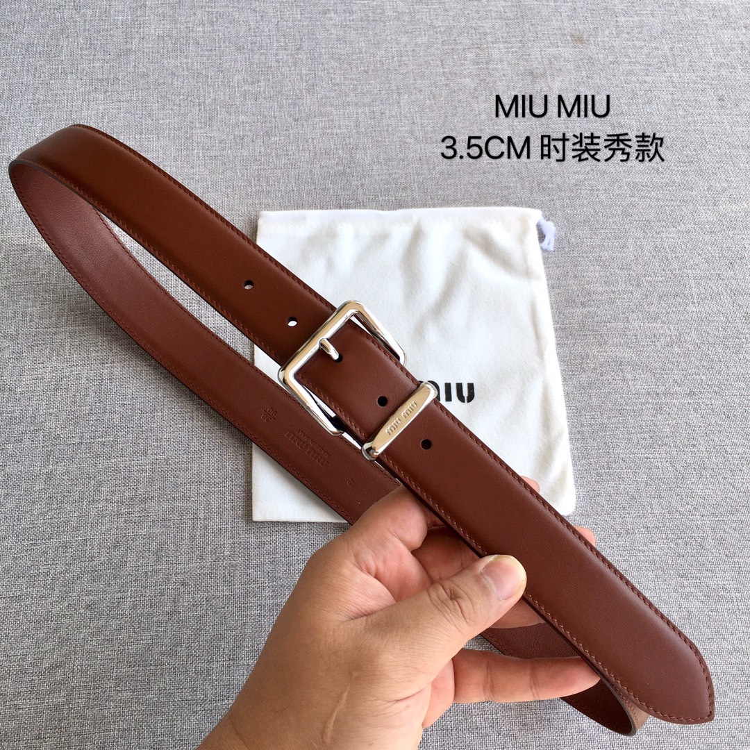 MIUMIU原单专柜在售爆款感谢客户反馈实拍图顶级货3.5CM自己看细节都有货码数齐