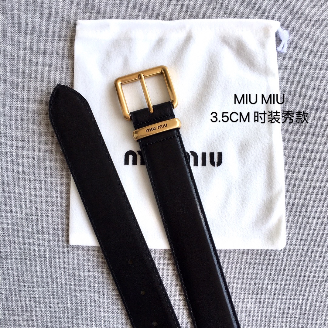 MIUMIU原单专柜在售爆款感谢客户反馈实拍图顶级货3.5CM自己看细节都有货码数齐