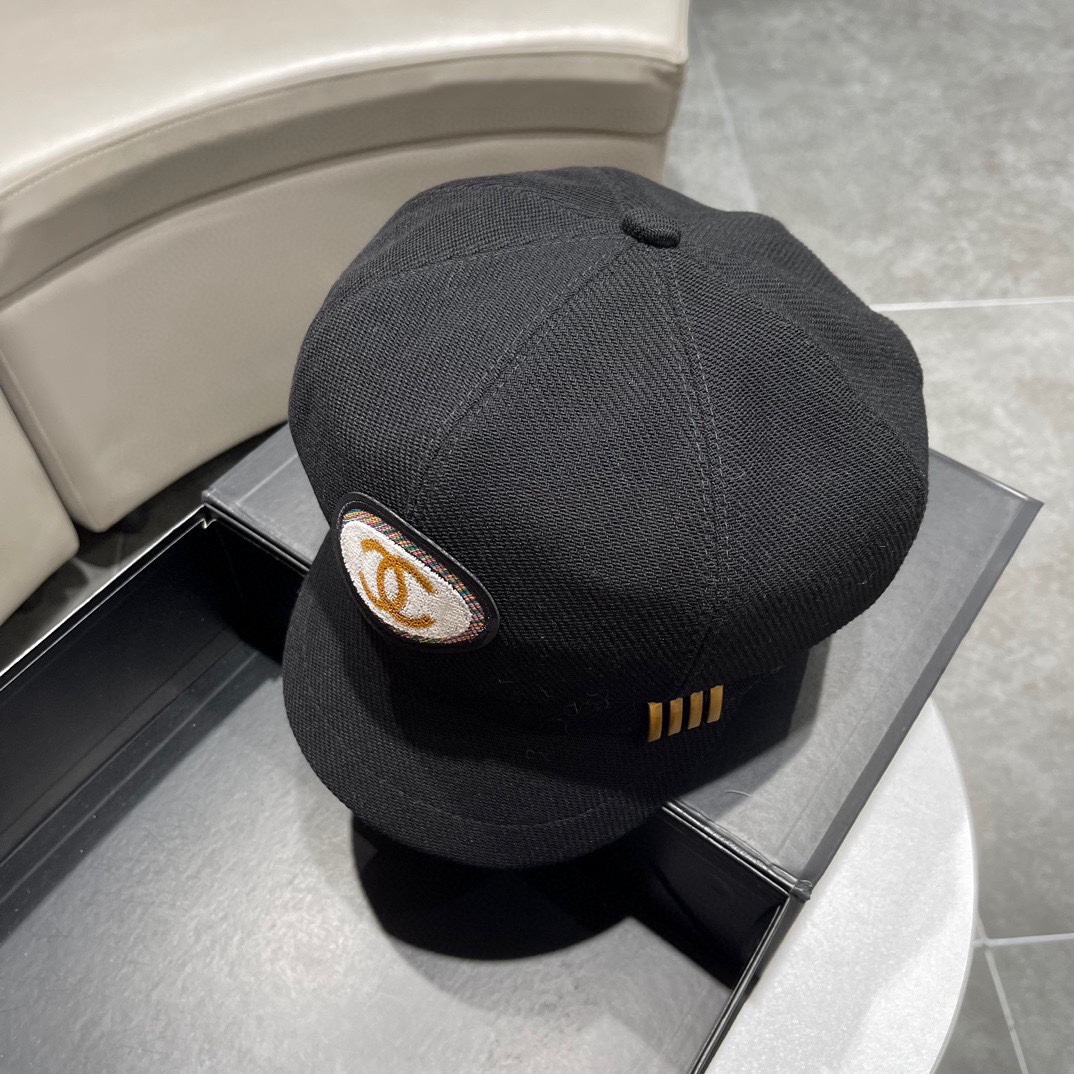 [Chanel Hats]CHANEL CHANEL 2025 autumn and winter new new lambwool star same b