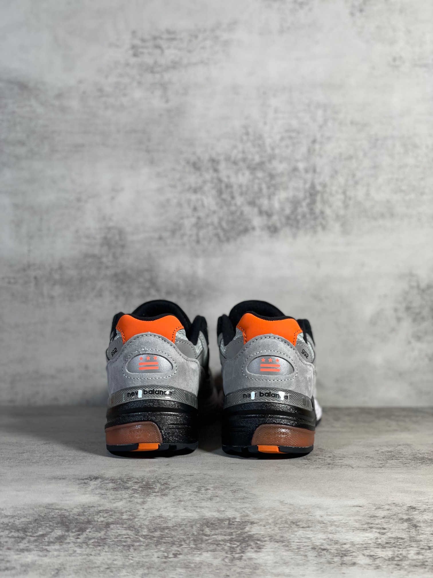 NB992联名款M992GBO外贸纯原版全码出货灰橙色全市场唯一原鞋开发全鞋使用原材料打造大底单独开模打