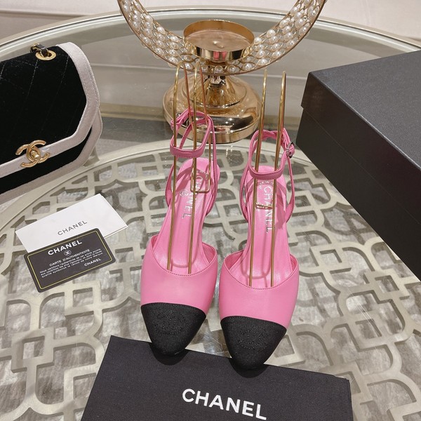 Chanel Shoes Sandals Genuine Leather Lambskin Sheepskin Spring/Summer Collection