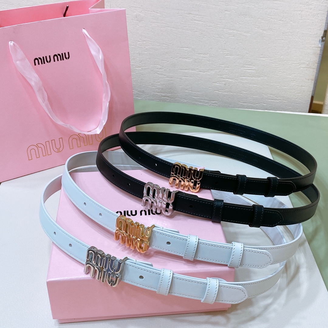 [Miu Miu Belts]miu 2.0cm