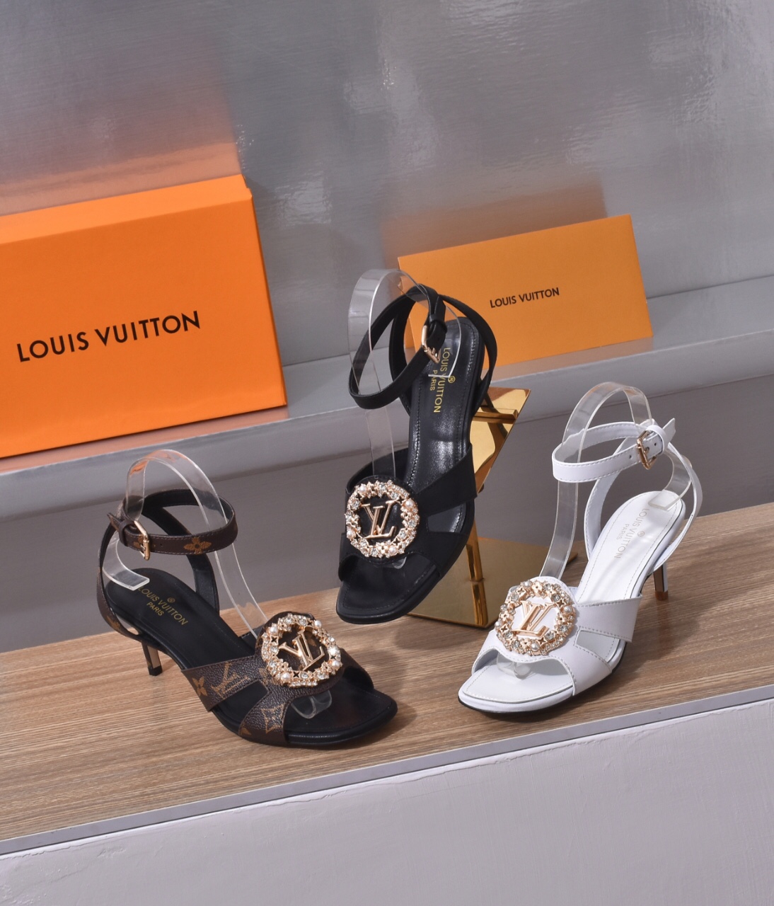 Louis Vuitton Shoes Sandals Rose Calfskin Cotton Cowhide Goat Skin Rubber Sheepskin Fashion
