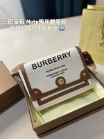 Burberry Messenger Bags Canvas Note