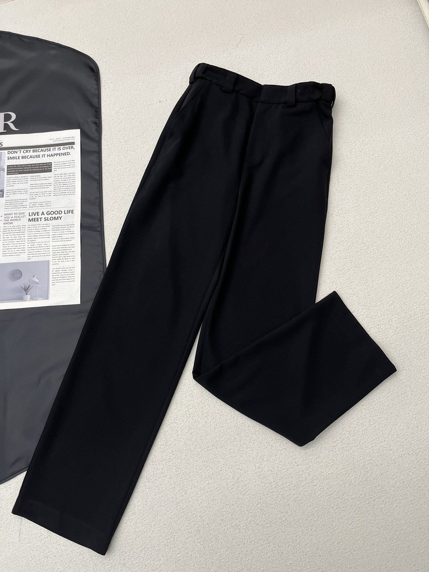 4/爆款现货ALEXAND*2024新款卷边西裤极具设计感的一款百搭休闲裤大长腿收割高定面料垂感度刚好立