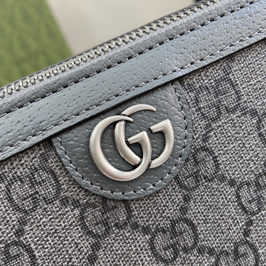 Gucci Ophidia Mini Bag - Stylish Grey PVC Designer Handbag, 23cm 6 i1704107320 2557 5