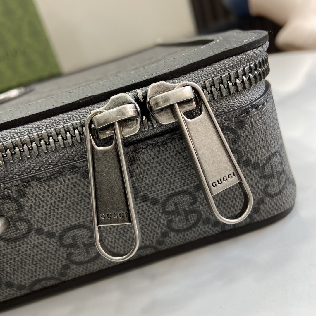 Gucci Ophidia Mini Bag - Stylish Grey PVC Designer Handbag, 23cm 8 i1704107320 4479 7