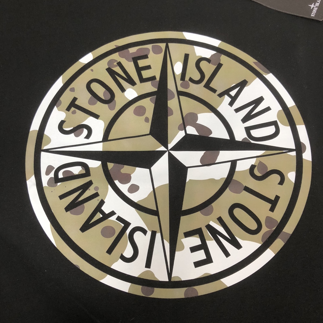 Stone Island’s Latest Custom Cotton T-Shirts: Comfortable, Unique Design, Various Sizes. - 图片 5