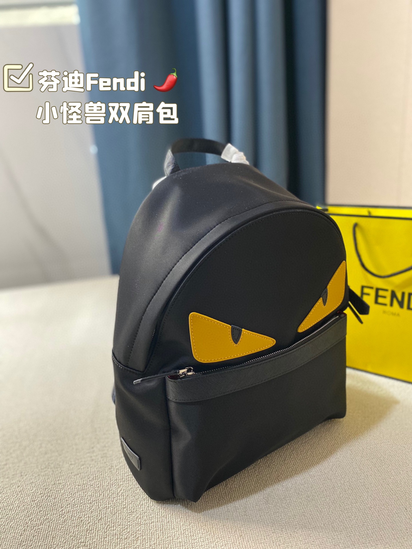 Fendi Bags Backpack Unisex Cowhide Fashion