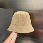 Hermes Hats Bucket Hat Straw Hat Wool Fall/Winter Collection