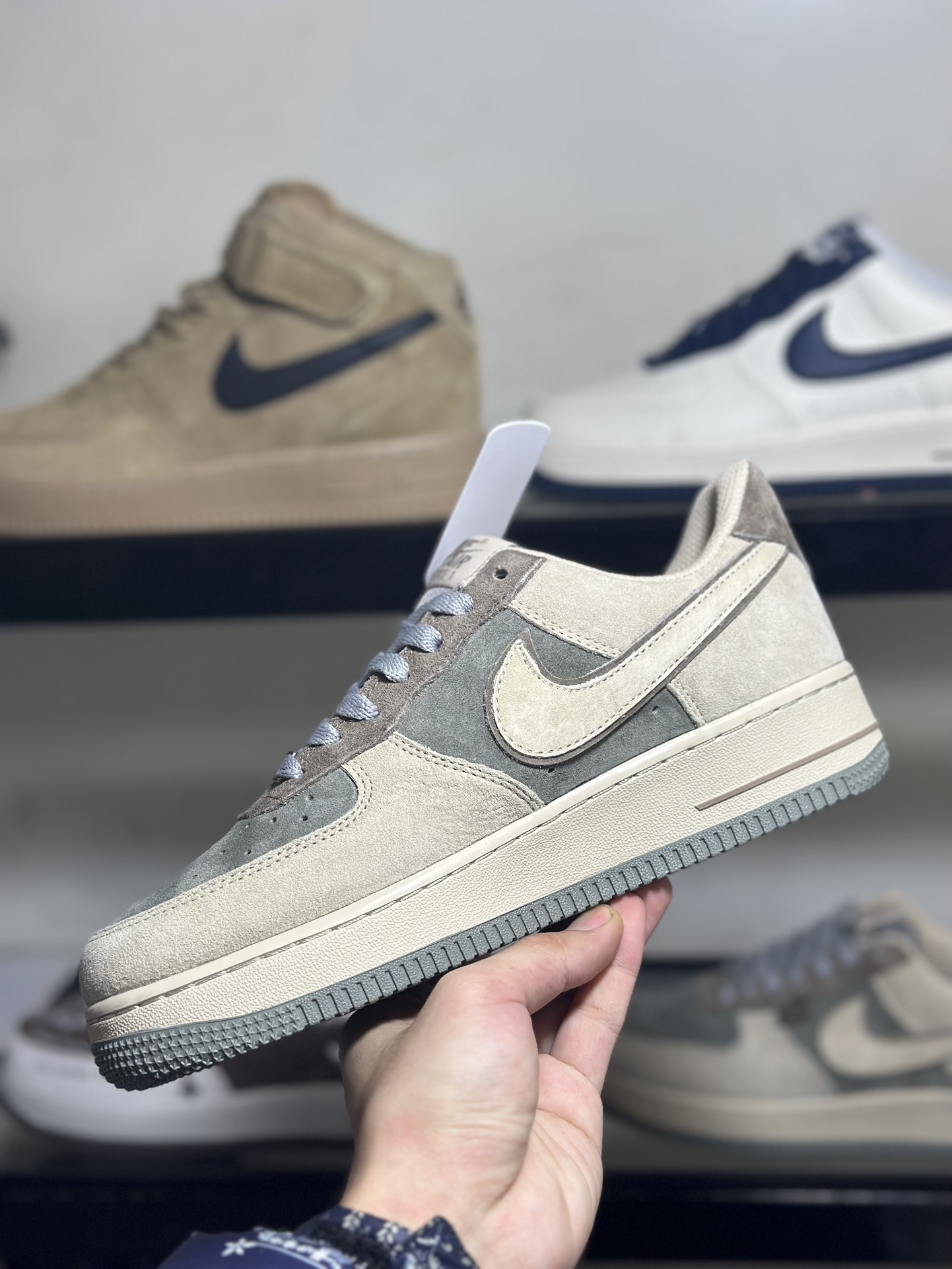 “青龙偃月刀”龍年限定NIkeAirForce107Low“Falchion”空军一号低帮定制板鞋国风元