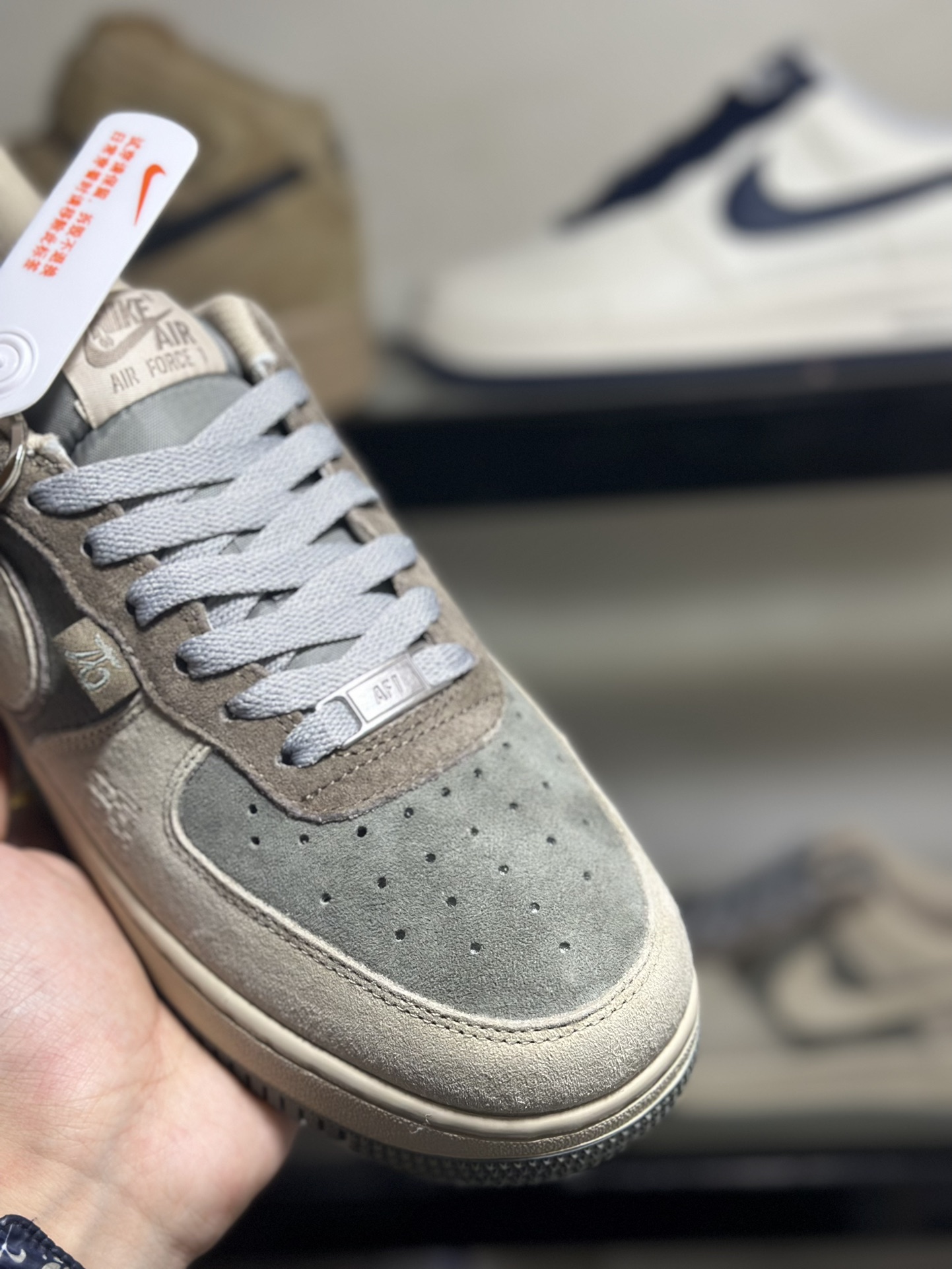 “青龙偃月刀”龍年限定NIkeAirForce107Low“Falchion”空军一号低帮定制板鞋国风元