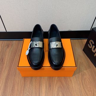 Styles & Where to Buy Hermes Kelly Shoes Loafers Silver Hardware Calfskin Cowhide Genuine Leather Rubber Sheepskin