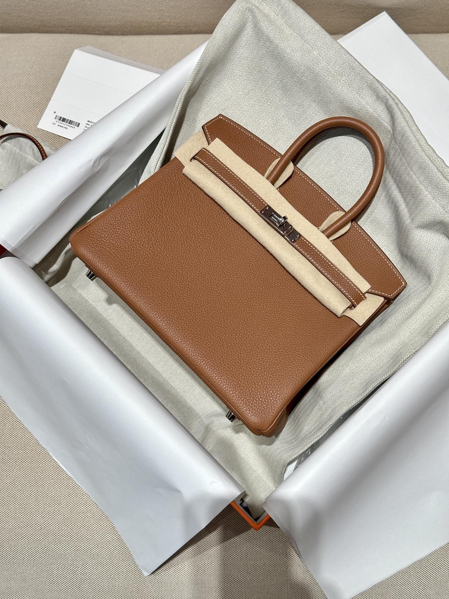 Hermes Birkin Brown 25cm everyday