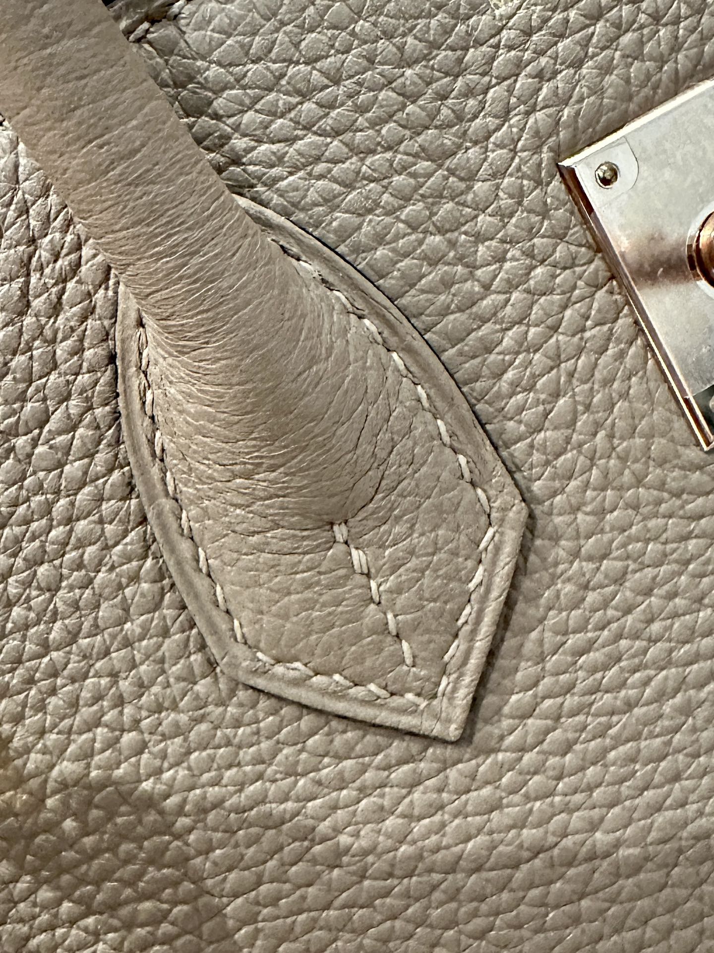 Hermes Birkin 25 Gris Tourterelle 25 everyday shoulder