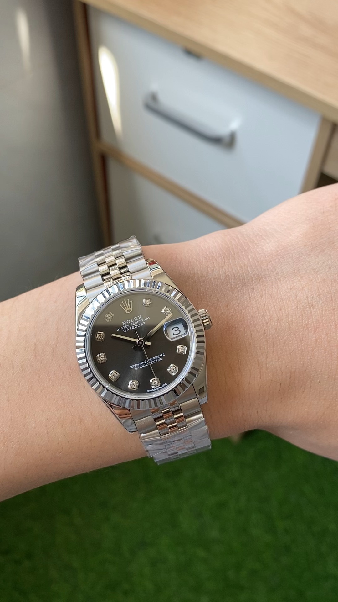 Rolex A+ Factory / 易厂 Factory新品劳力士Rolex女款蚝式日志型腕表31mm 到货