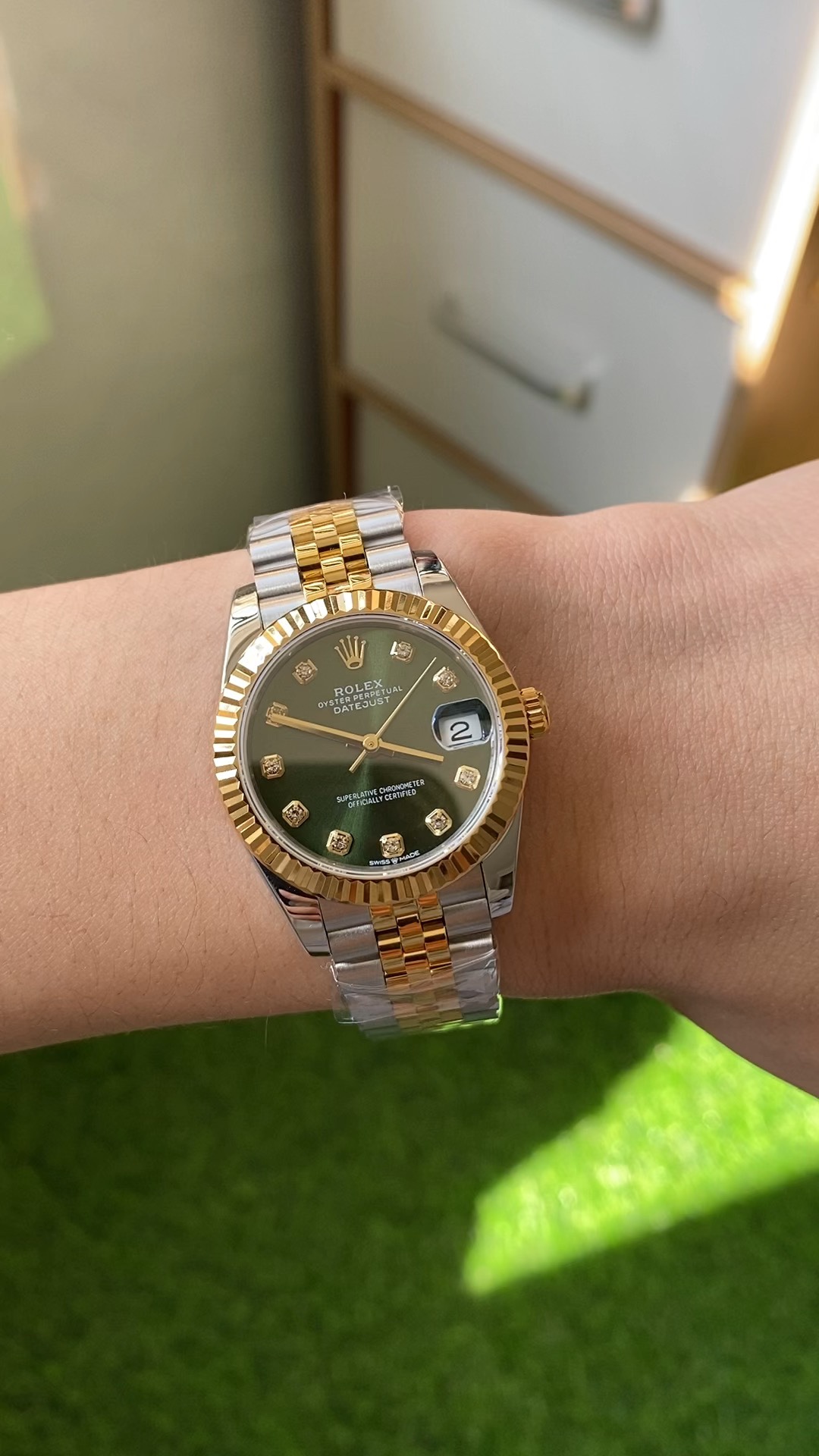 Rolex A+ Factory / 易厂 Factory新品劳力士Rolex女款蚝式日志型腕表31mm 到货