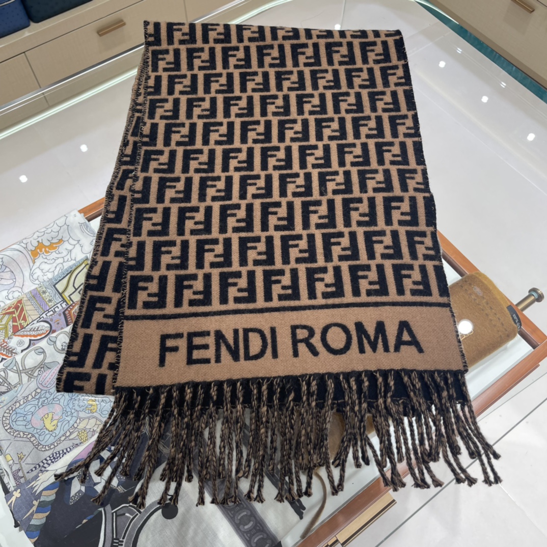 Best
 Fendi Copy
 Scarf Cashmere Wool Fashion