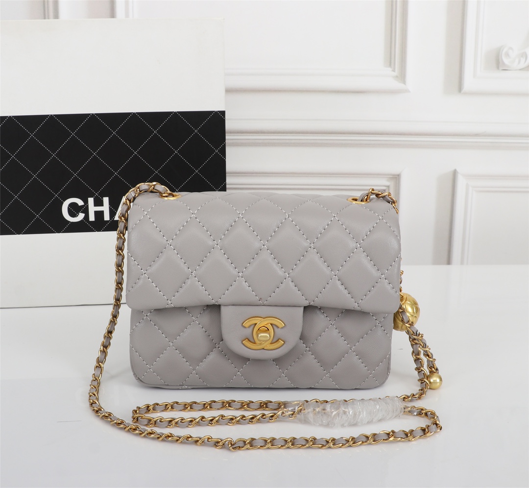 شانيل Chanel Classic Flap Bag حقيبة حقيبة الكتف &حقيبة كروس بودي سلسلة