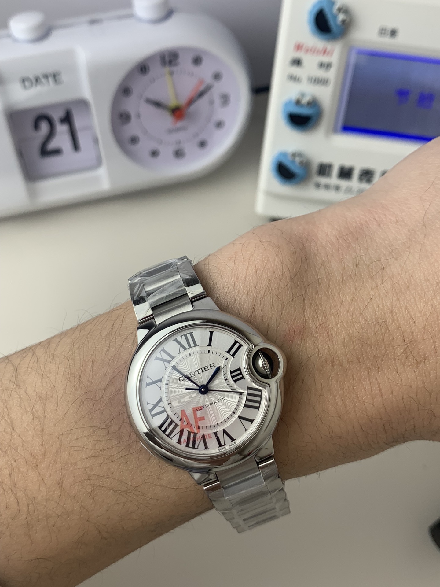 Cartier AF 33卡地亚篮气球 机械