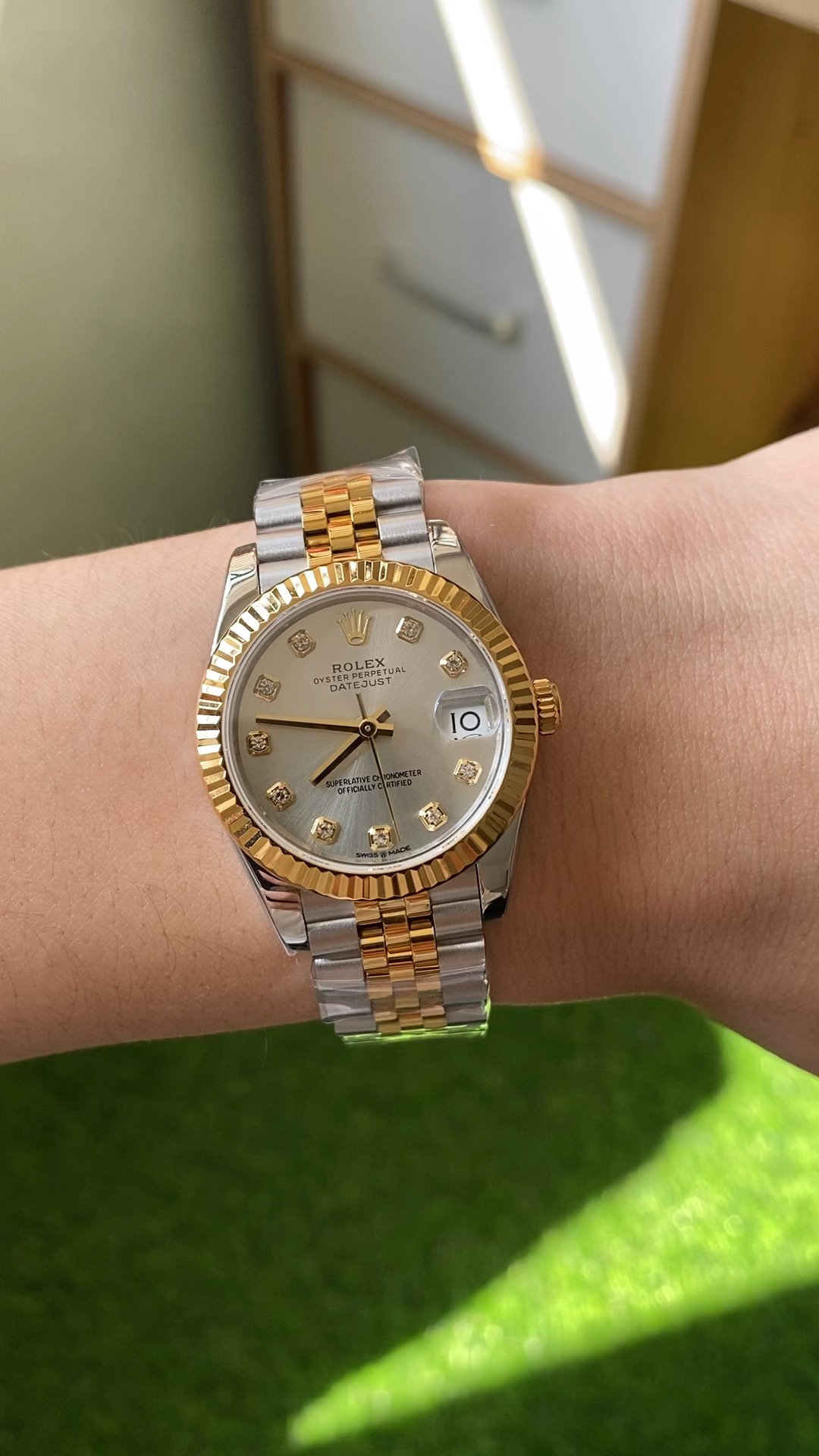 Rolex A+ Factory / 易厂 Factory新品劳力士Rolex女款蚝式日志型腕表31mm 到货