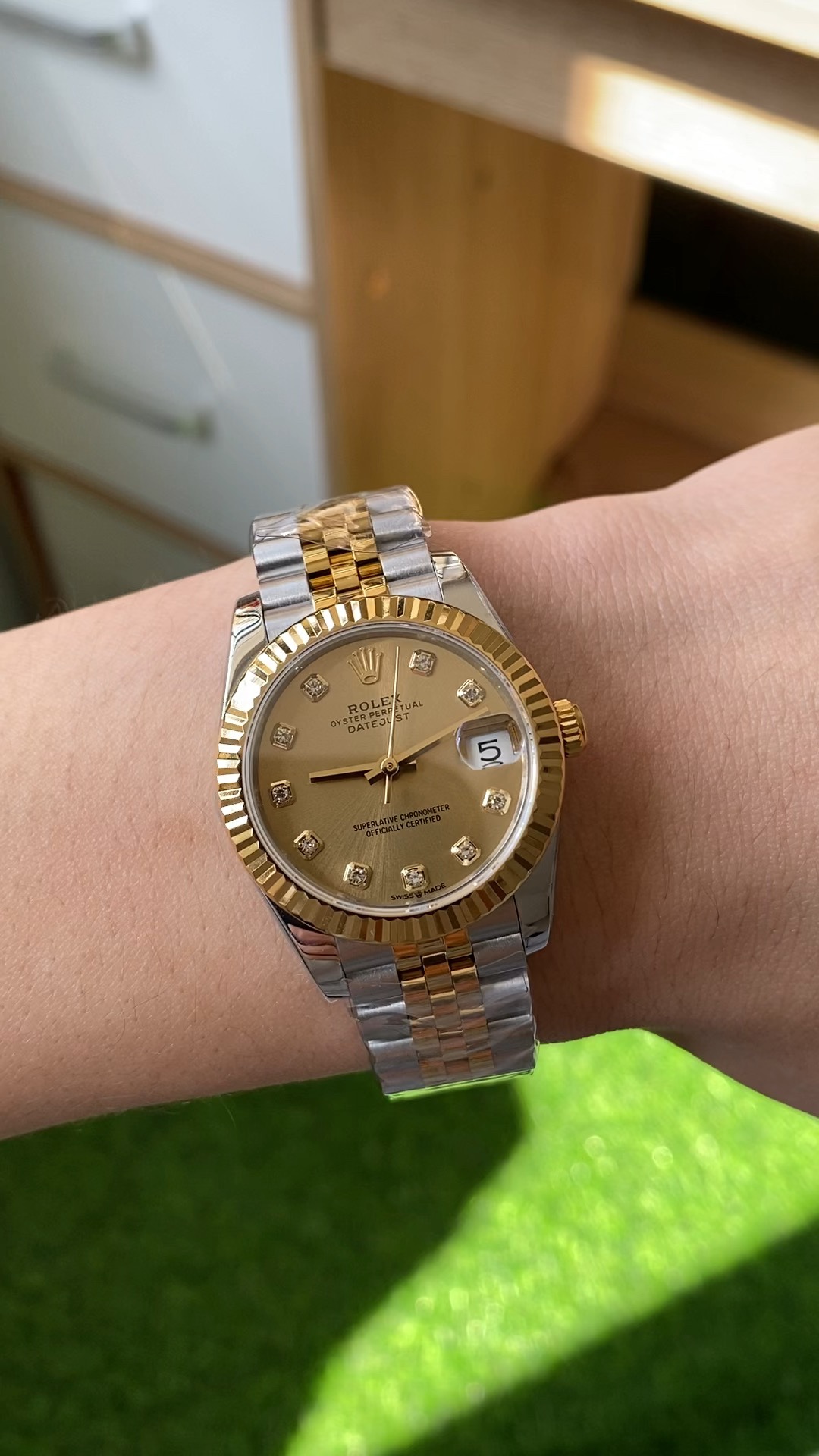 Rolex A+ Factory / 易厂 Factory新品劳力士Rolex女款蚝式日志型腕表31mm 到货